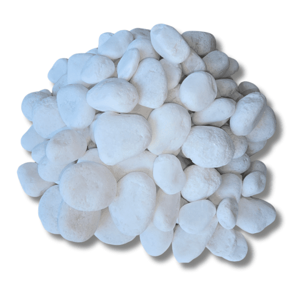 Snow White Pebble's Stone (Un-Polish) - Image 2